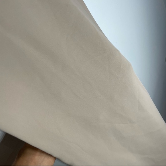 All Saints Black and Cream Asymmetrical Dress - Picture 5 of 5